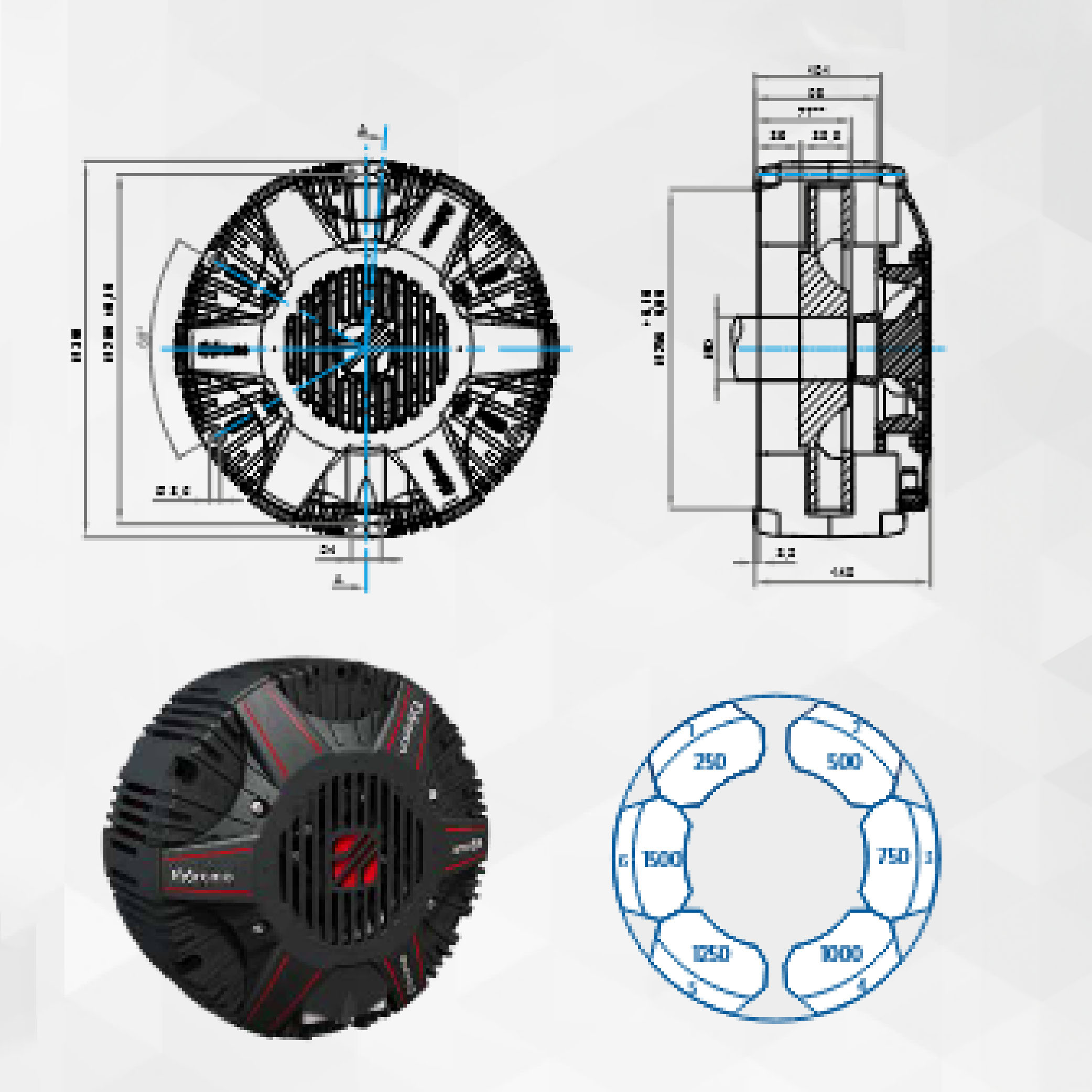 Paineilmatoimiset levyjarrut